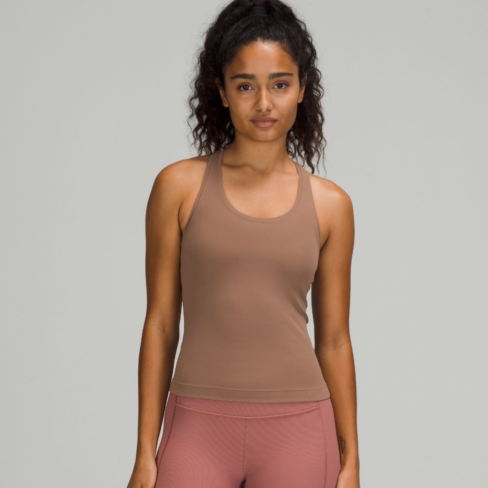 Lululemon racerback tank cacao
